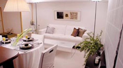 マンションモデルルームのコーディネート